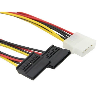 SATA последовательный порт: одна точка, два шнура питания D типа 4-контактный шнур sata шнур питания 1 минута 2 шнура питания