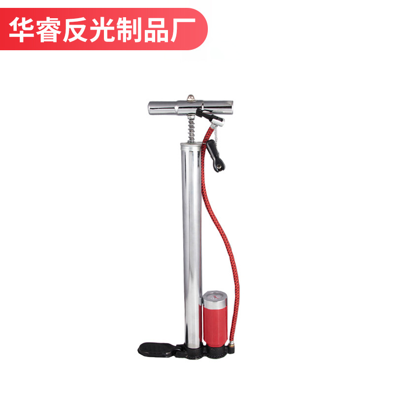 自行车手打气筒充气泵 摩托车手泵电动车高压充气筒汽车胎打气嘴