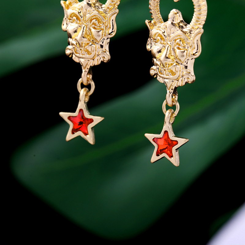 Alloy Fashion Geometric earring(Photo Color) NHQD5168-Photo Color