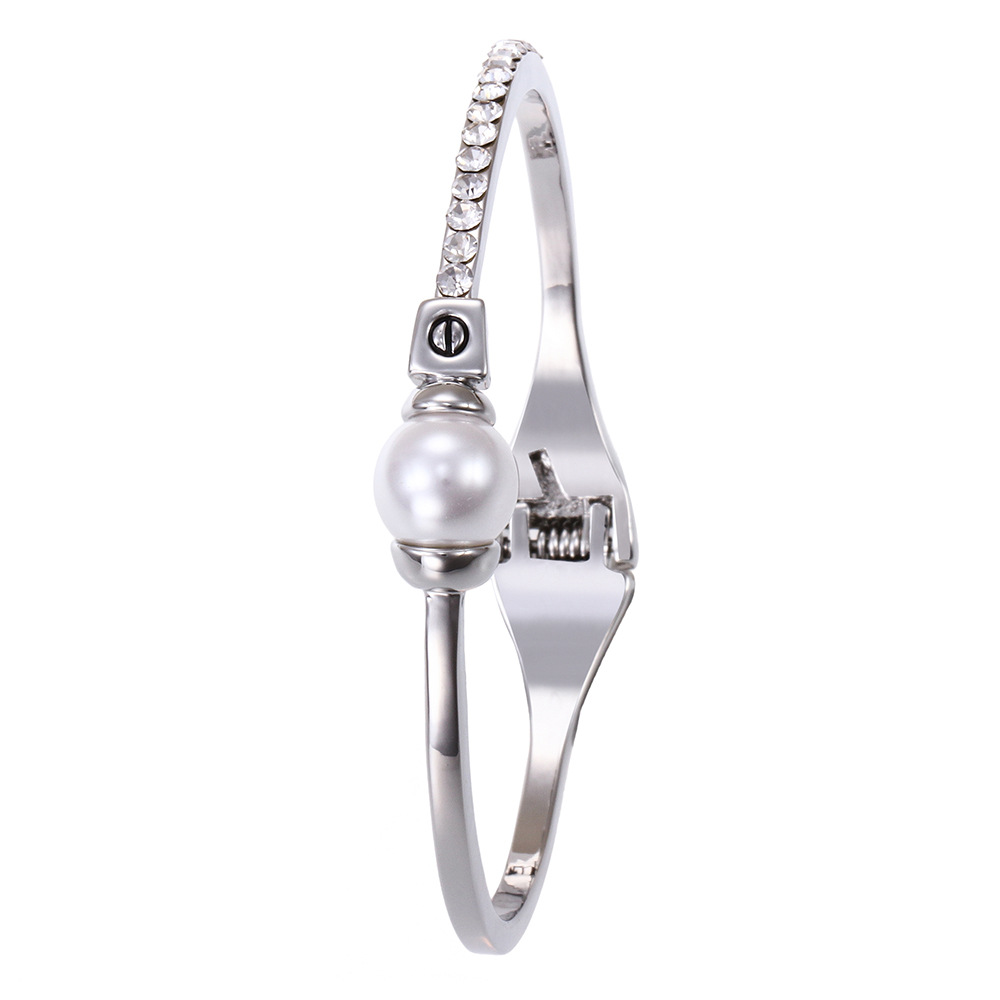 Alloy Fashionbracelet(1-rose gold white noodles) NHMM2316-1-rose-gold-white-noodles