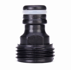 塑料水槍外螺紋奶嘴接頭  花園噴水槍灑水器配件園林灌溉園藝工具