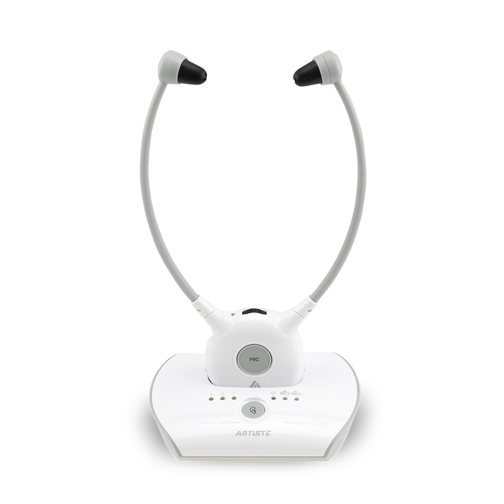 ARTISTE APH100 無線掛耳式老人電視耳機耳塞雙耳耳機