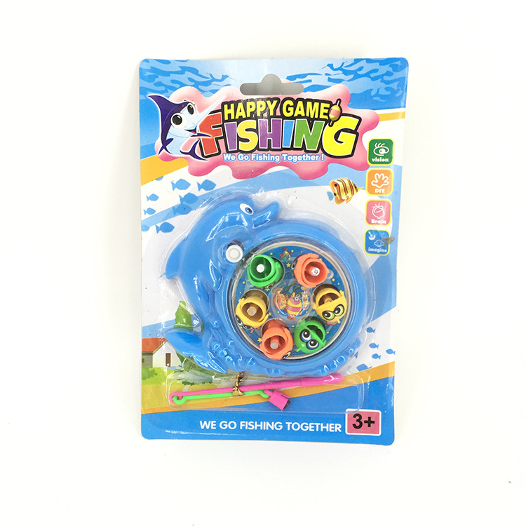 Los niños de comercio exterior de la cuerda pesca juguetes magnéticos DIY educación temprana diversión padre-niño juego de mesa de ocio interactivo