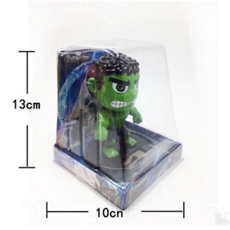 Car Creative Captain Car Ornament Solar Creative Car Cartoon Black Panther Cute Bobblehead Doll Ornament