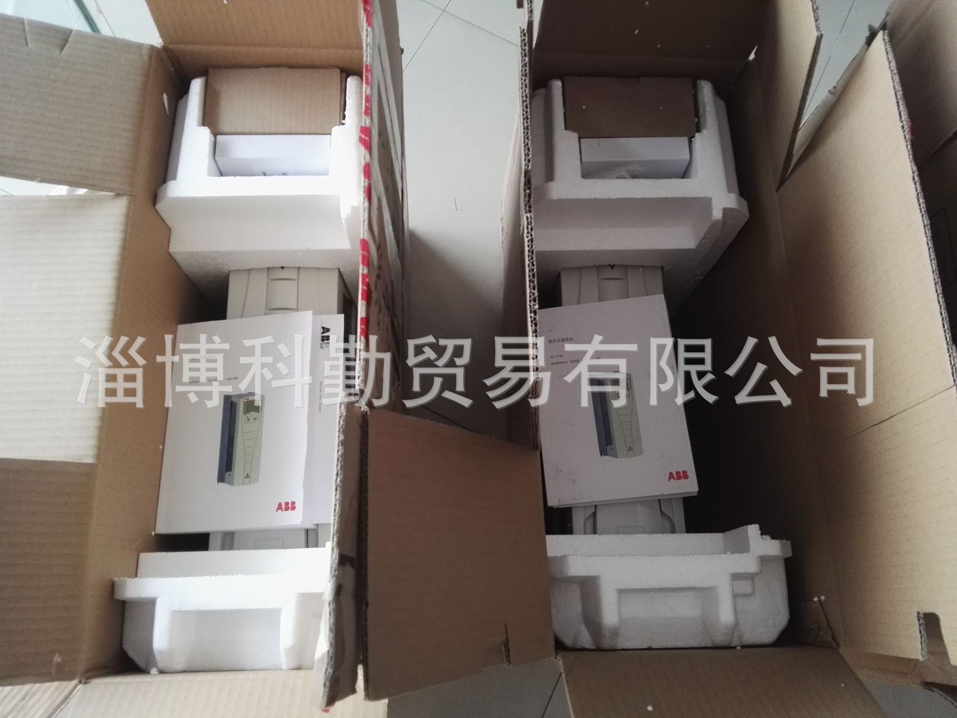 淄博科勤代理销售风机水泵专用型ABB变频器ACS510-01-125A-4  55K