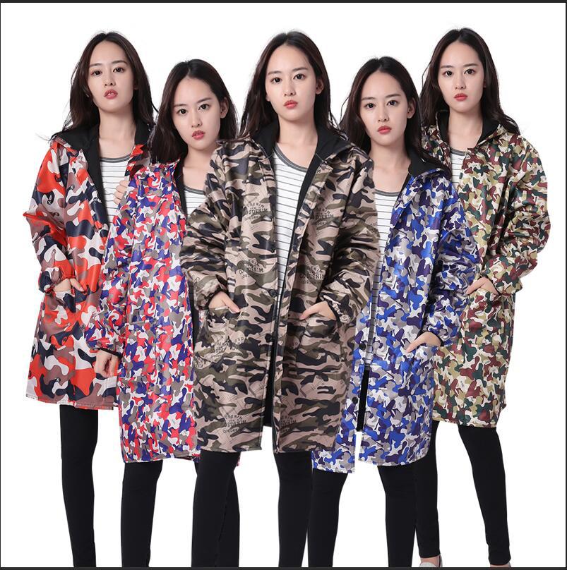 Korean Edition camouflage Burqa thickening Plush overcoat Cap Home Furnishings men and women waterproof Warehouse carry Labor uniforms