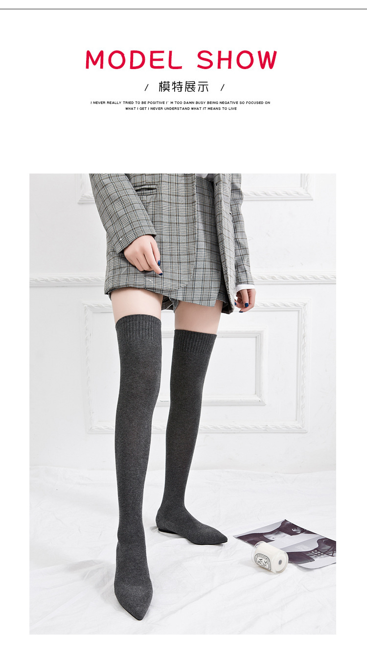 Bottes femme BU SHIQI en Tricot - Ref 3354973 Image 17