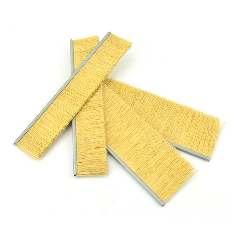 厂家直供工业剑麻条刷 木工打磨抛光机剑麻砂布条 密封剑麻条刷