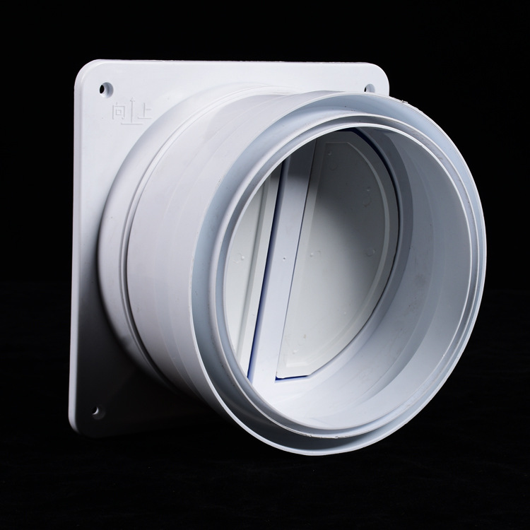 公共煙道止回閥 動力艇油煙機防味止逆閥 XX艇雙開逆止閥廠家供應