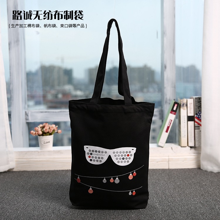 源头厂家棉布袋定做 全棉帆布袋手提广告袋保证可印LOGO