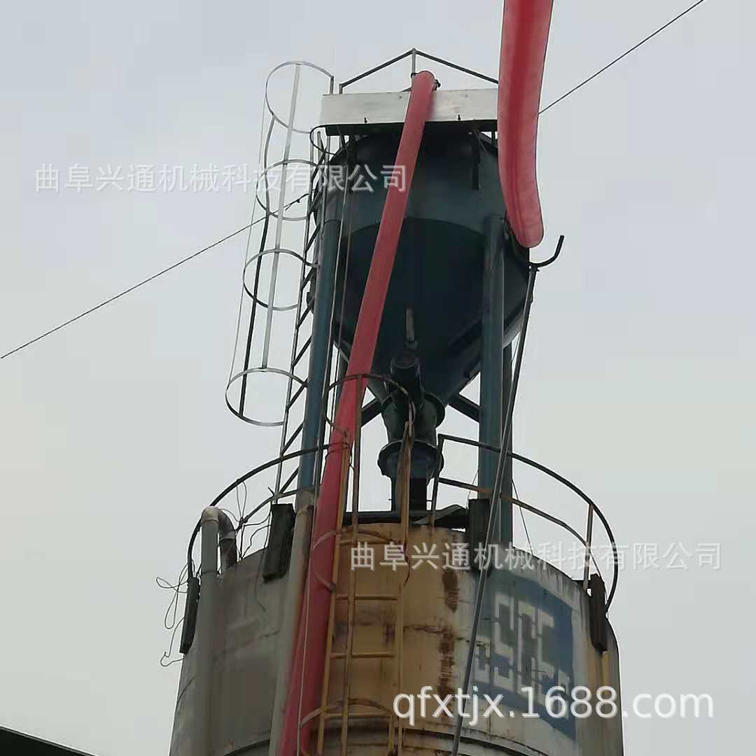 长距离水泥粉装车输送机脉冲无尘自吸式粉煤灰炭黑料气力输送机
