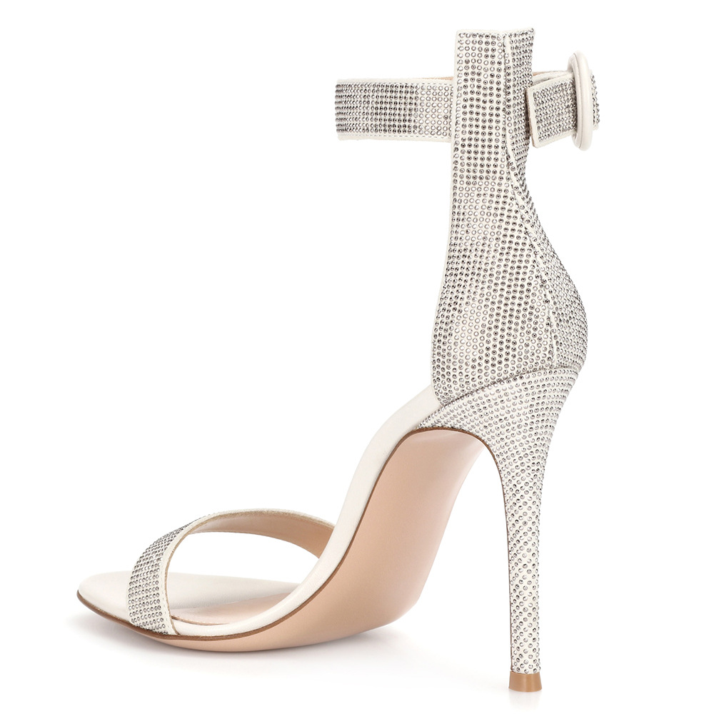 White Gorgerous Wedding Shoes
