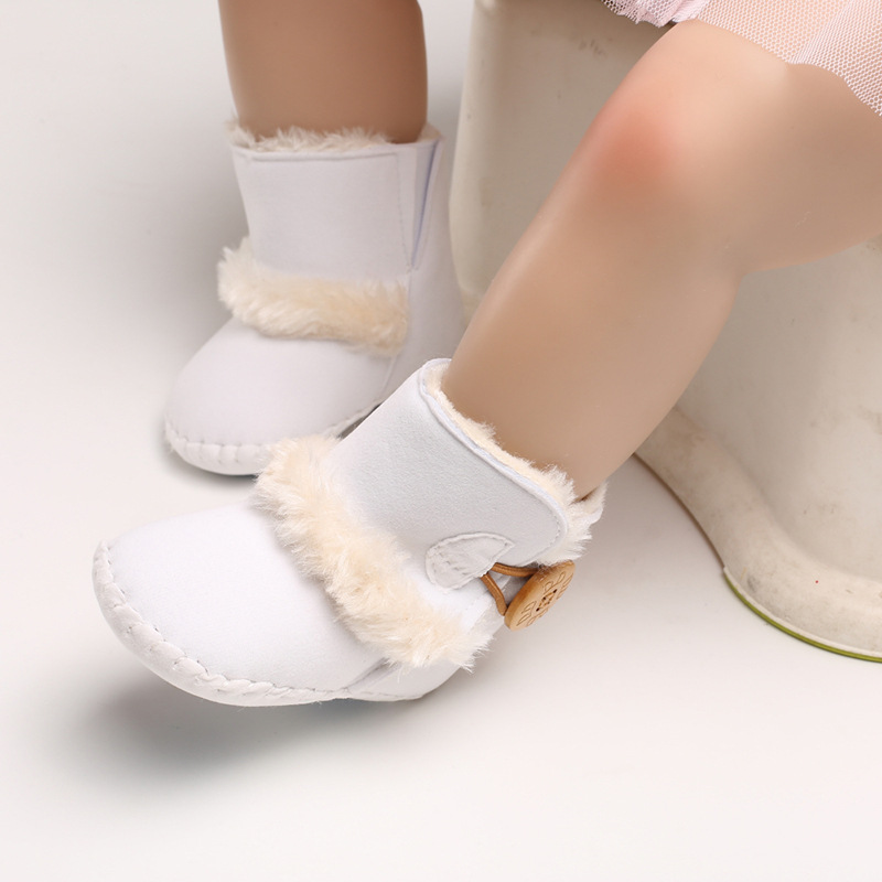 Chaussures bébé en Polaire corail polaire - Ref 3436772 Image 5