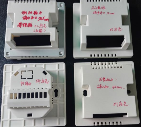 深圳生产厂家供应86嵌入式埋墙温控器外壳