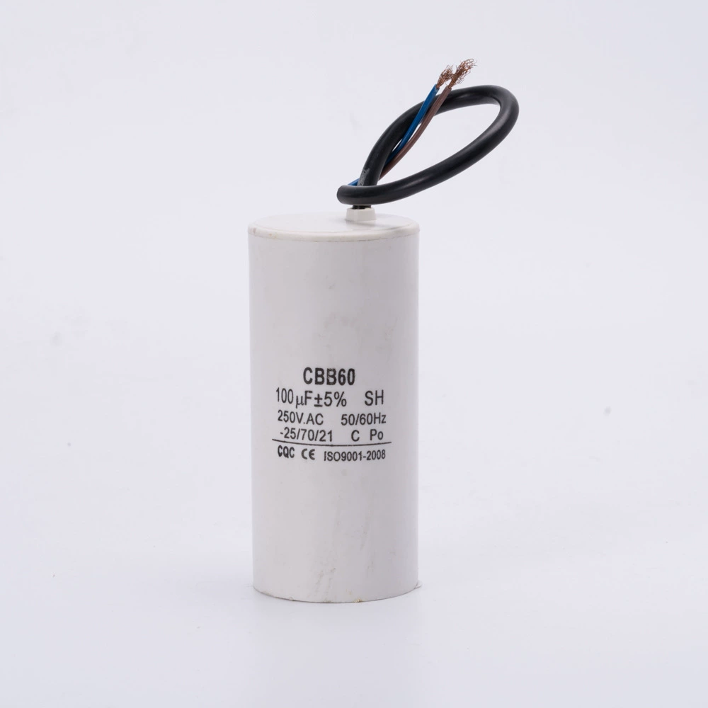 Конденсатор CBB60 250V серии 100uf Мотор насос конденсатор