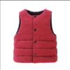 Children's double-sided vest for boys, warm top, jacket