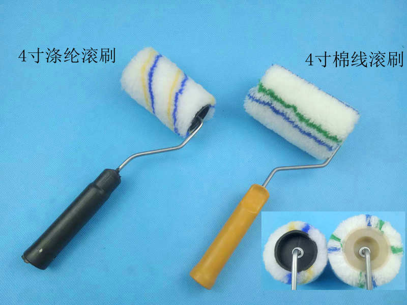 滚筒刷 4寸6寸8寸9寸10热熔无死角棉线滚刷 油漆滚筒滚刷厂家批发-阿里巴巴