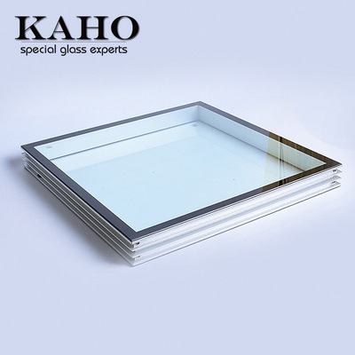 Jiahao hot sale 6+ 6mm double-deck Hollow Soundproofing Glass three layers vacuum Sound insulation glass Place of Origin Source of goods