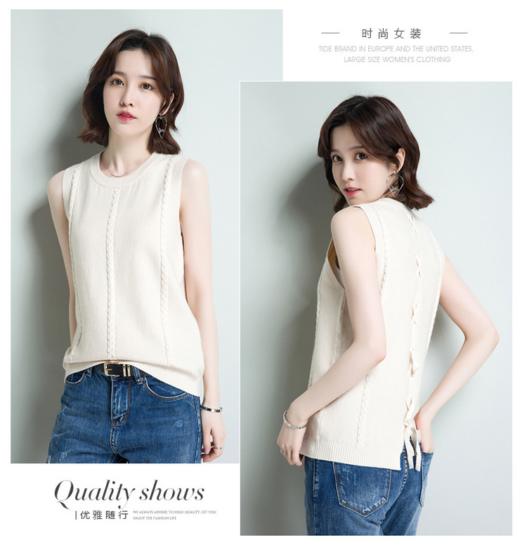 Gilet femme FILLE DE RIZ en Tricot - Ref 3317986 Image 23