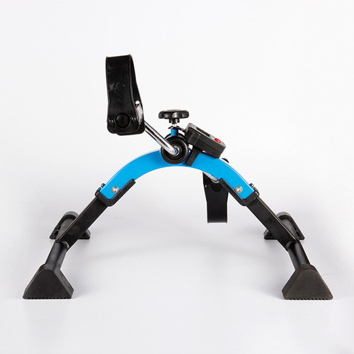 Indoor exercise bike upper and lower limb training equipment, foldable counter display pedal bike, two-in-one bike for hands and feet