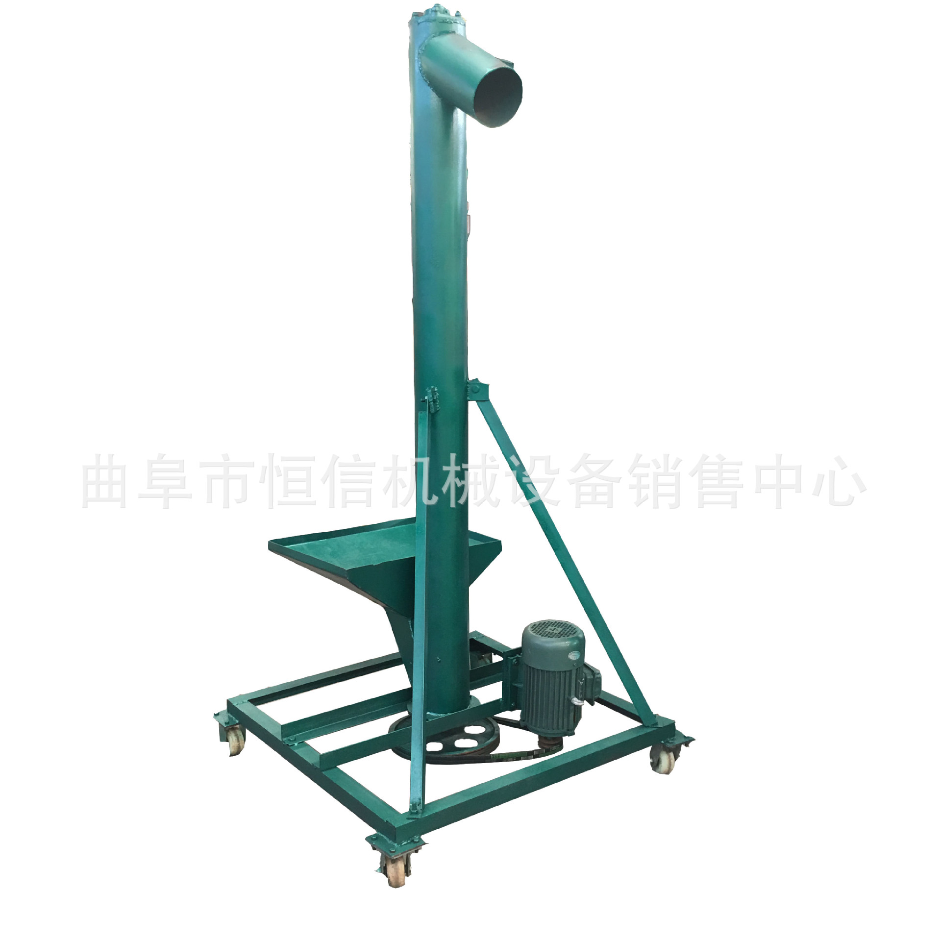 自产自销 五谷杂粮螺旋输送机生产厂家 加厚材质饲料管式输送机