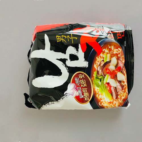Paldo Ramen, an instant noodle from South Korea, spicy men's Paldo udon, 115g, boil-in-package noodles