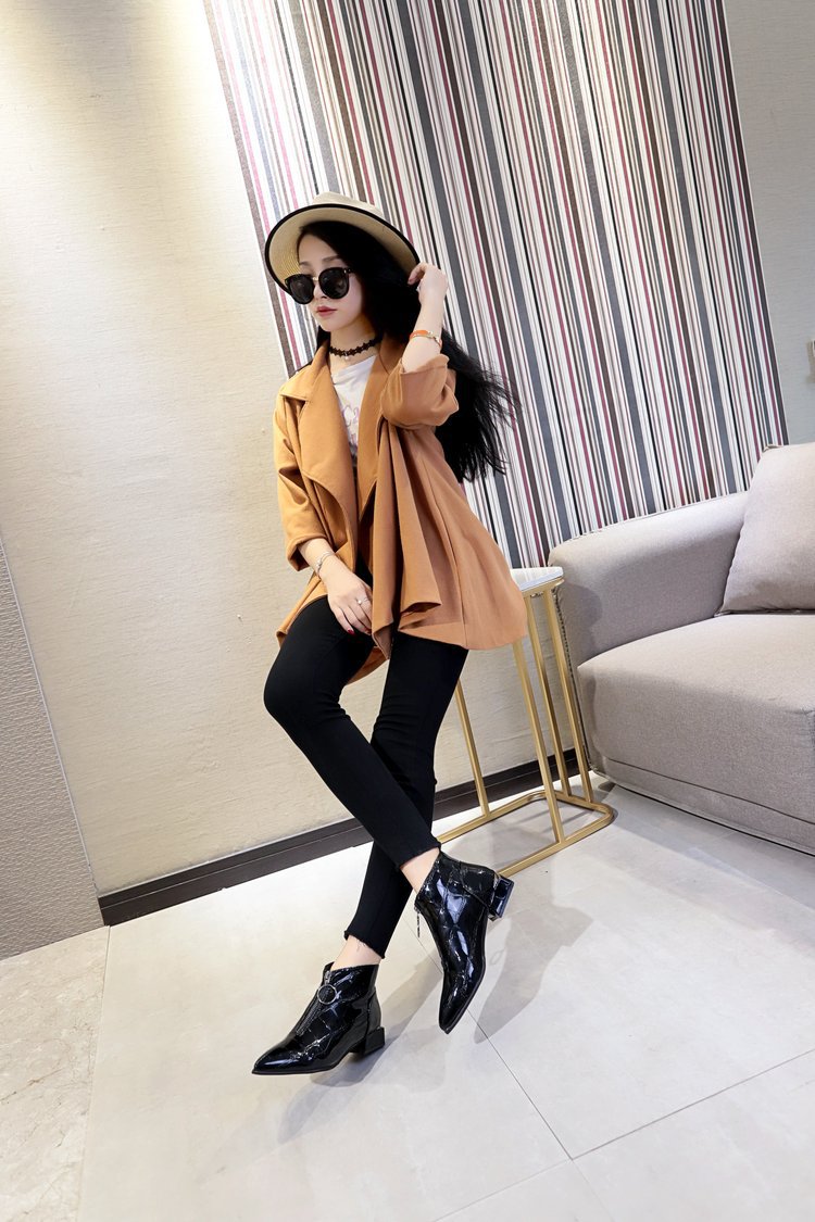 Bottes femme en PU artificiel - Ref 3355426 Image 18