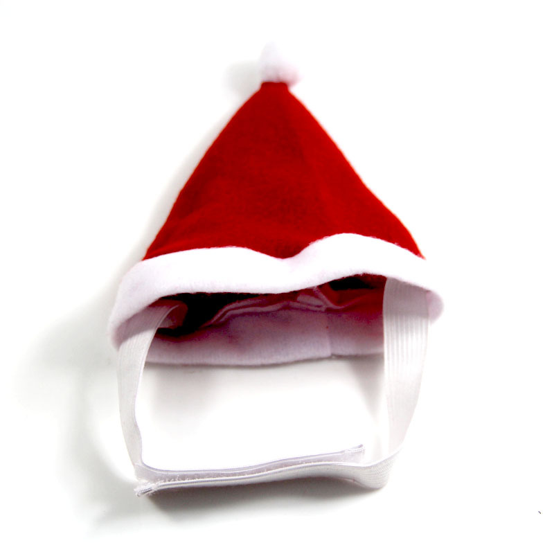 Casual Style Casual Cotton Christmas Solid Color Pet Hat Pet Accessories