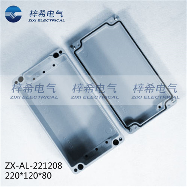 铸铝接线盒 220*120*80 防水接线盒 室外IP66金属接线盒 船用盒