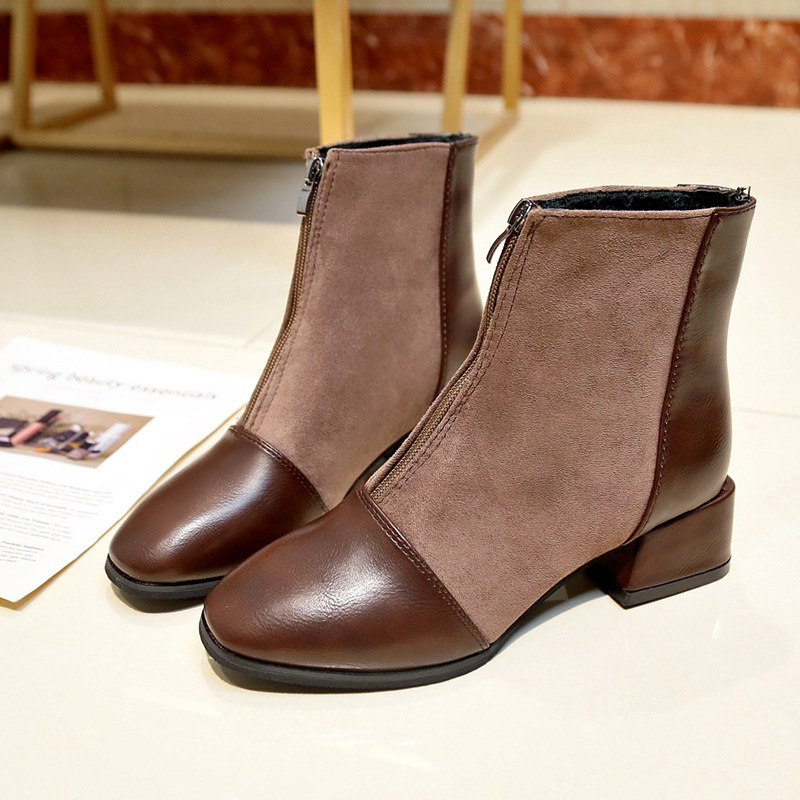 Bottes femme en Daim - Ref 3354991 Image 3