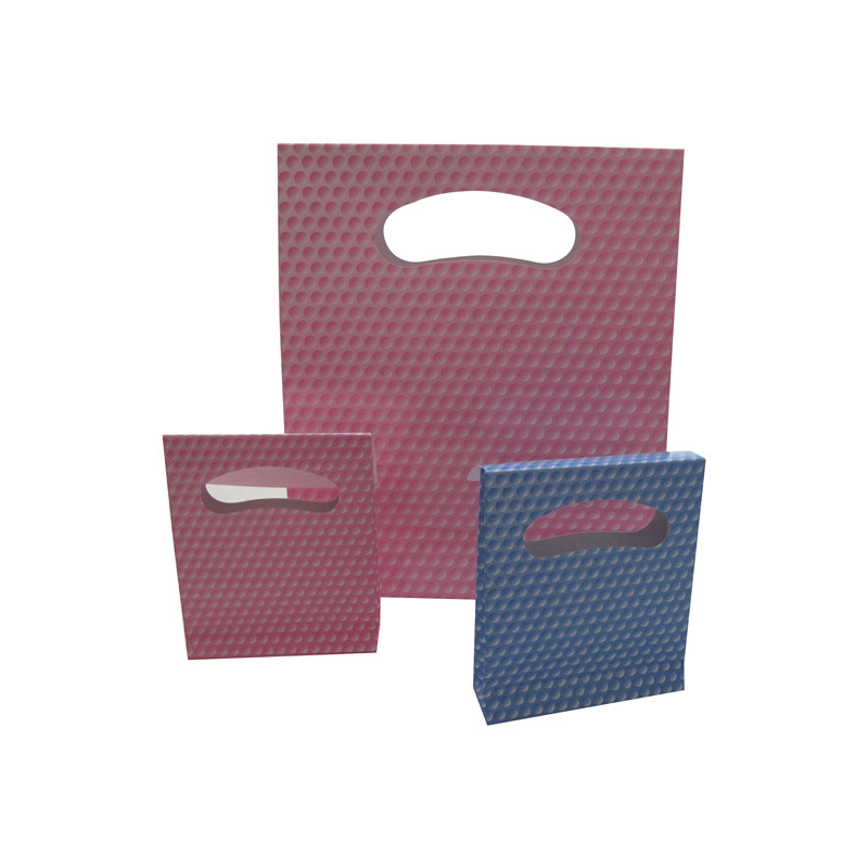 韩版波点图案礼品纸袋 做 时尚手提袋 小号生日礼品波点纸拎袋