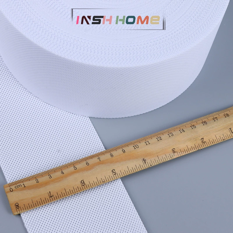 Поставщики комплектующих для штор аксессуары, неткани 8 см, punching cloth belt, Roman circle, корейская белая лента