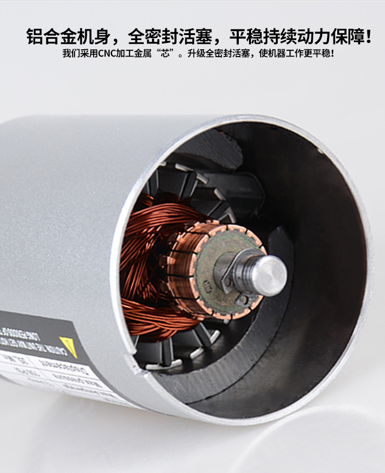 Car Air Pump, Tire Inflator for Automobiles, Metal Single-Cylinder 12V Electric Vehicle Air Pump, Battery Car Pump
