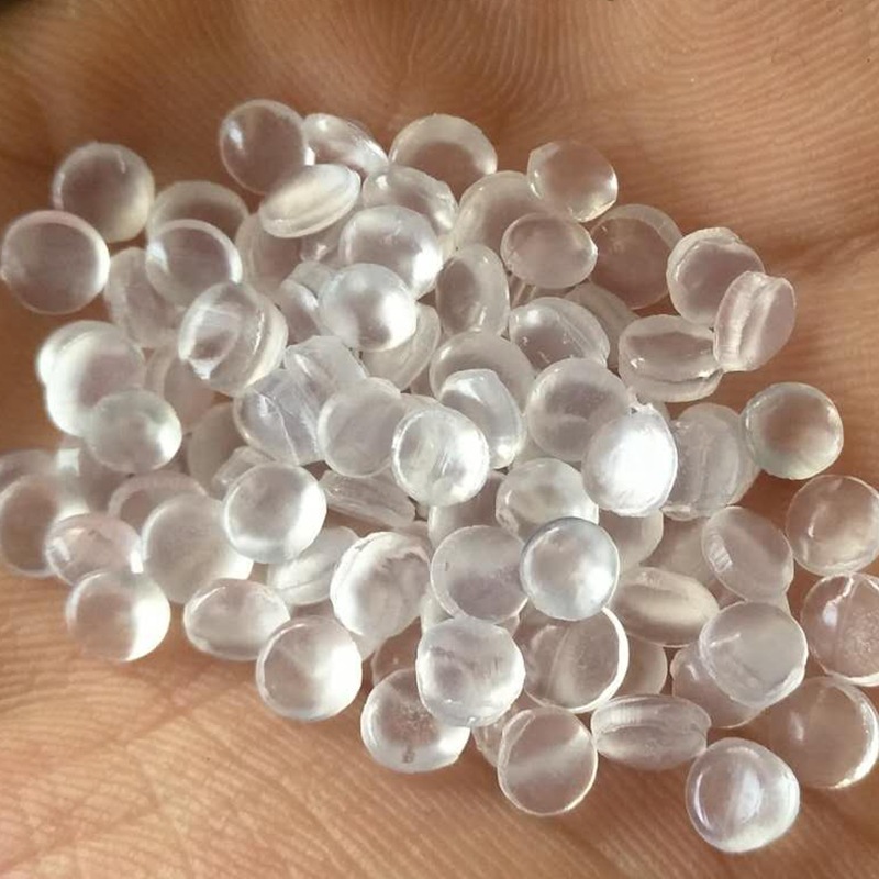 透明PVC70度环保胶料 高回弹 阻燃 挤出级PVC透明70度弹簧线原料