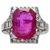 Quality zirconium, red diamond stone inlay, jewelry, accessory, wish