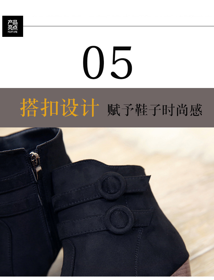 Bottes femme en Daim - Ref 3355176 Image 31