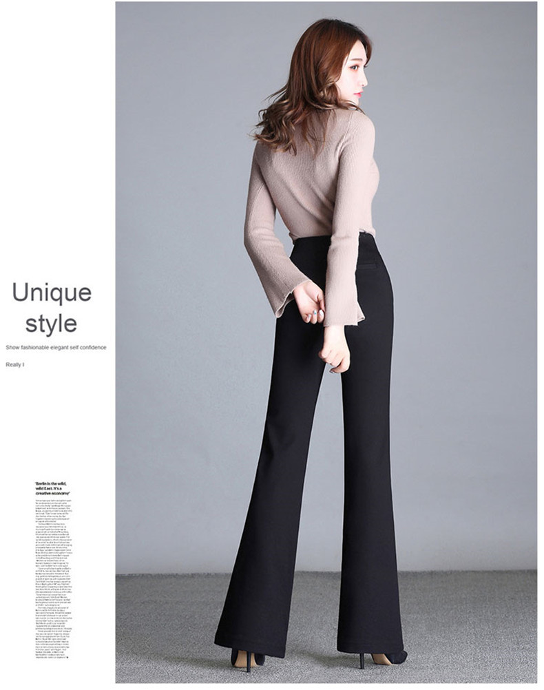 women s stretch fashion casual pants  NSYY9283