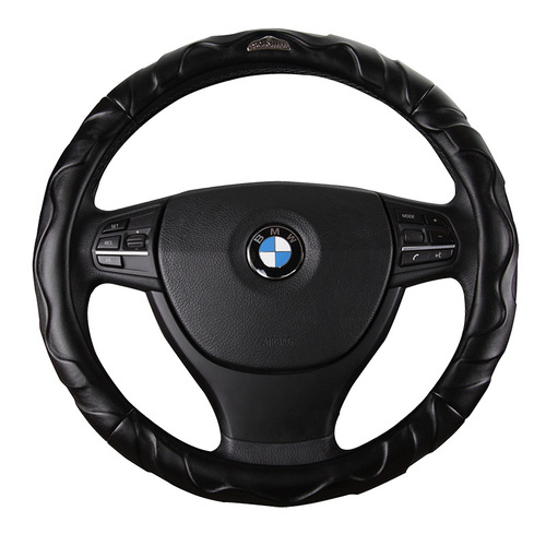 Steering wheel cover Youshifu four-season universal environmentally friendly and comfortable car cover imitation lamb leather car steering wheel cover