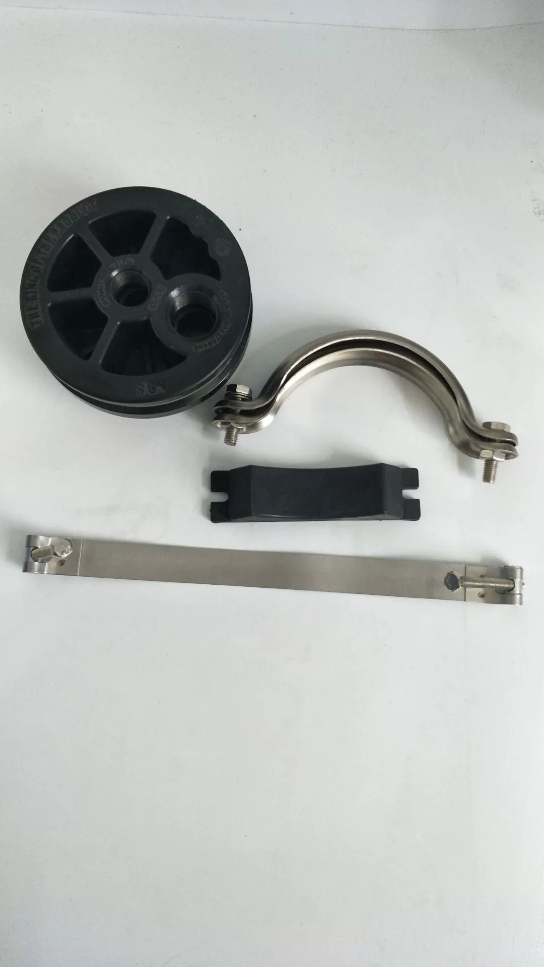 4040 из нержавеющей стали мембранная крышка головки зажим обруч фиксирующий ремень с резиновой подставкой седло