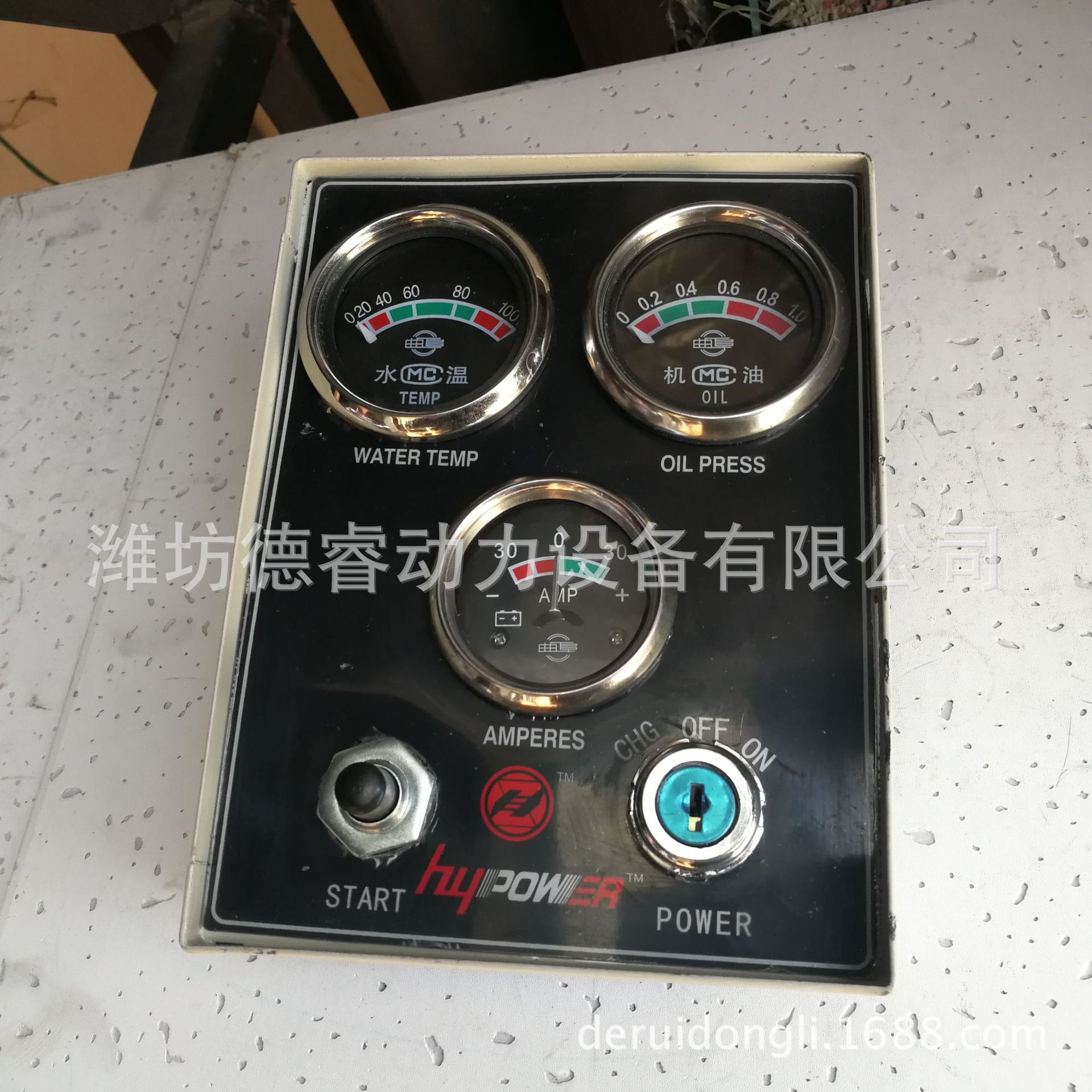 潍坊柴油机发动机原厂配件 R6105 仪表盘 控制屏发电机组