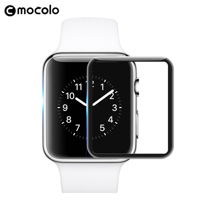 mocolo Applicable Apple iwatch4 Watch steel membrane iwatch40/44 curved surface 3D Full screen coverage