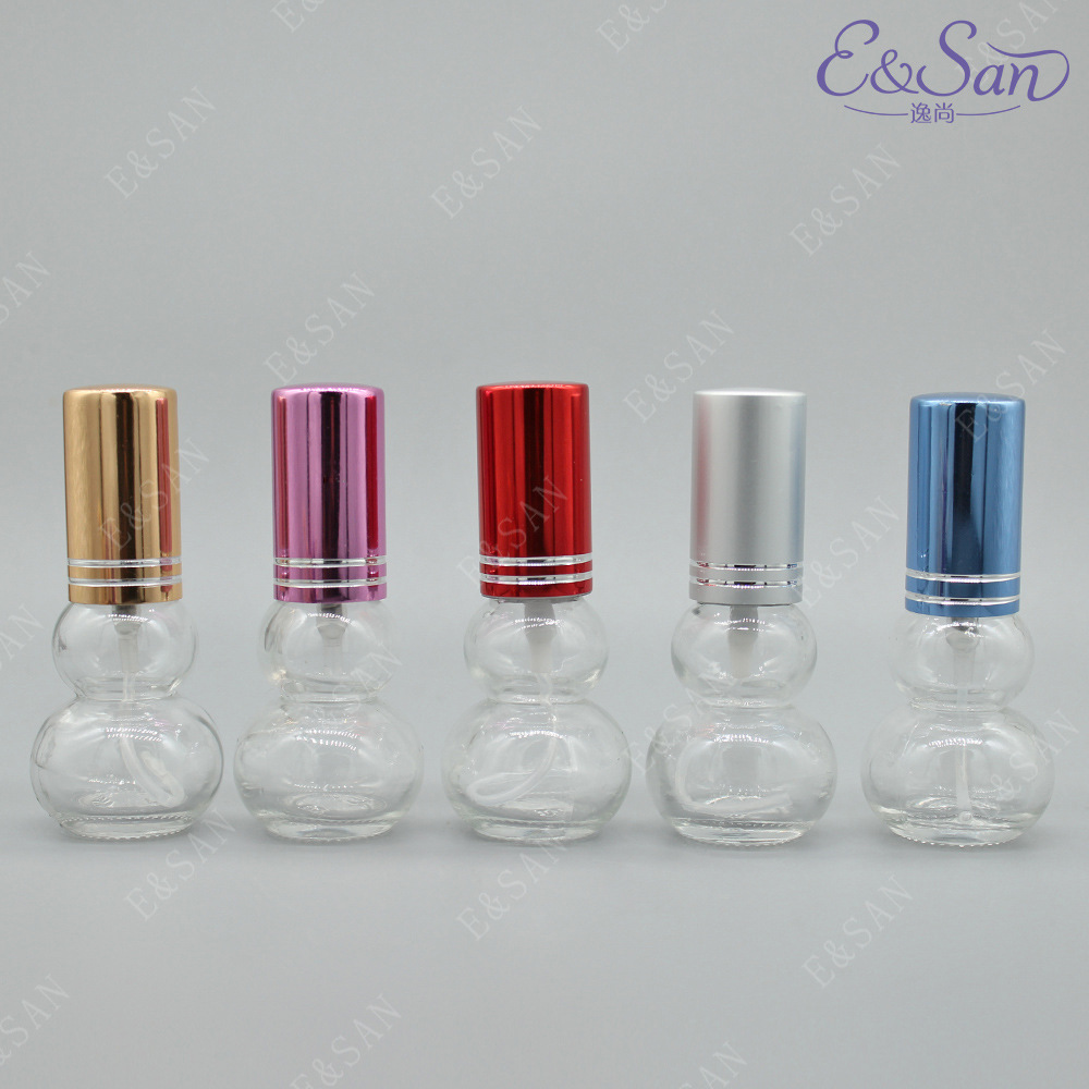 FX304-8ML透明葫芦瓶香水瓶玻璃空喷雾分装瓶