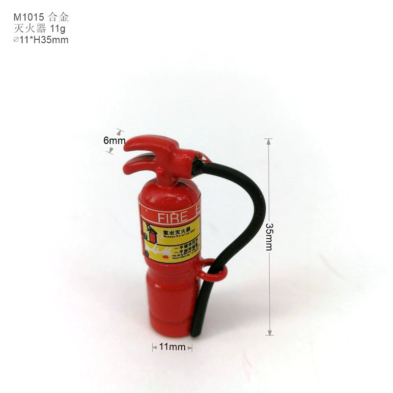 [Огнетушитель с мини-этикеткой] Аксессуары для кукольного домика, модель автомобиля, имитационный материал