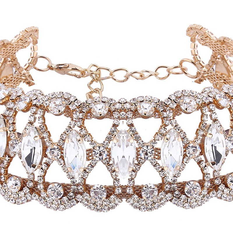 All Seasons Season Simple Style Solid Color Alloy Chain-free Choker Wholesale