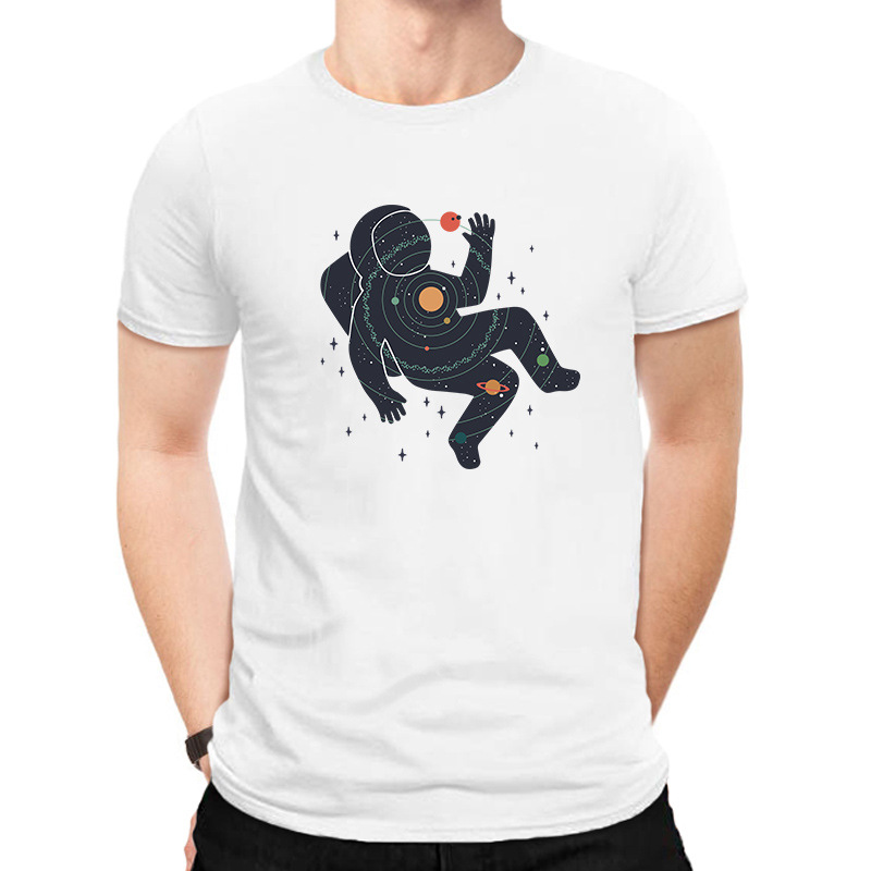 creative spaceman comfortable short sleeve t-shirt  NSSN560