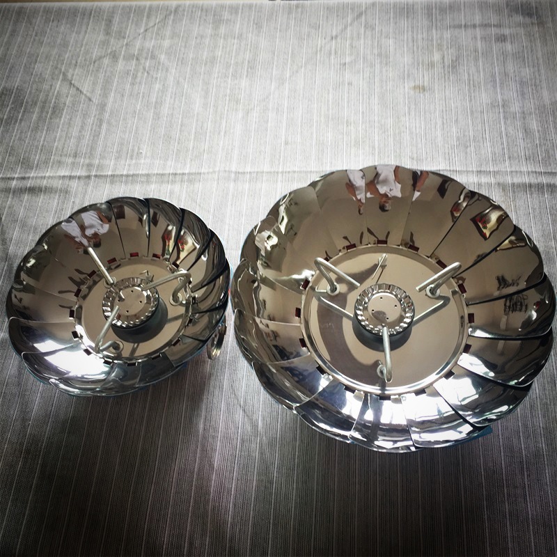 Manufactor Direct selling Large Lotus Furnace head Cassette gas furnace outdoors Portable Stove Furnace head Windbreak camping stove