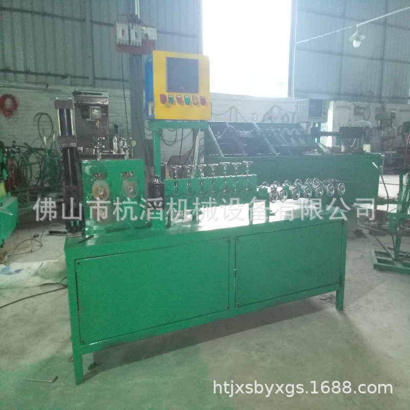 佛山数控扁线调直切断机 扁铁调直切断机 伺服铜线矫直机