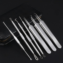 Dazhan Stainless Steel Acne Needle 7-piece Set Acne Clip Acne Needle Acne Needle Clip Acne Tweezers Manufacturer Wholesale