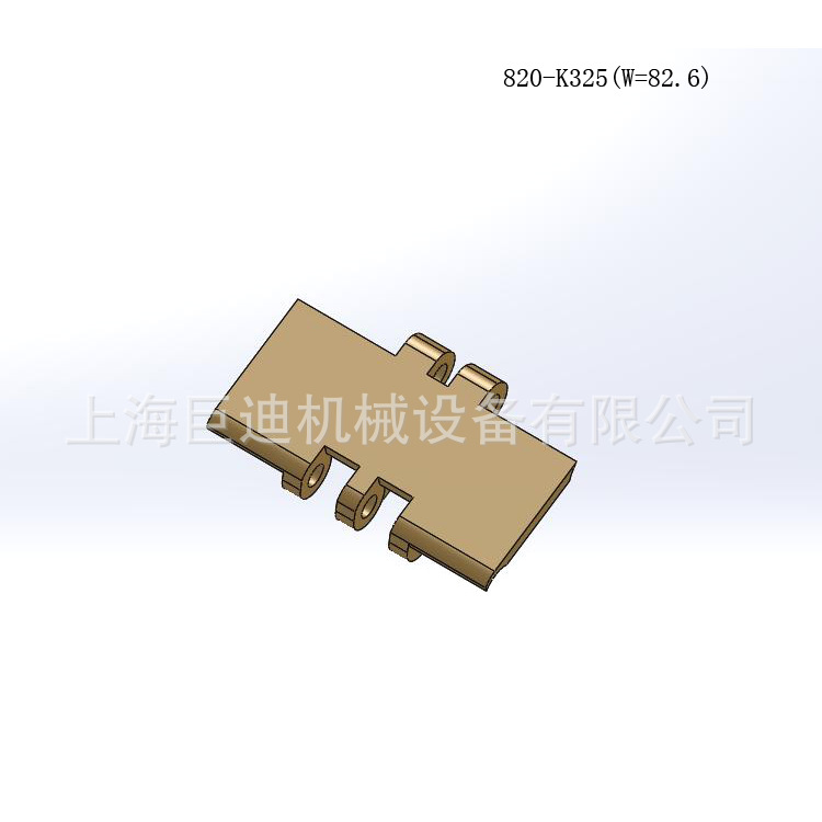 供应820链板输送带820k325 批发工程塑料链板