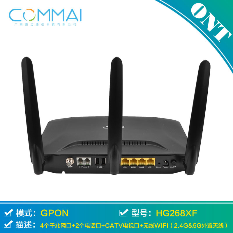 FIBERHOME HG268XF   ] 4 ⰡƮ ͳ Ʈ 2 ȭ Ʈ CATV Ʈ  WIFI